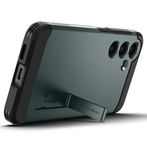 Spigen Samsung Galaxy S24 Deksel Tough Armor Abyss Green