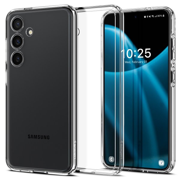 Spigen Samsung Galaxy S24 Deksel Ultra Hybrid Crystal Clear