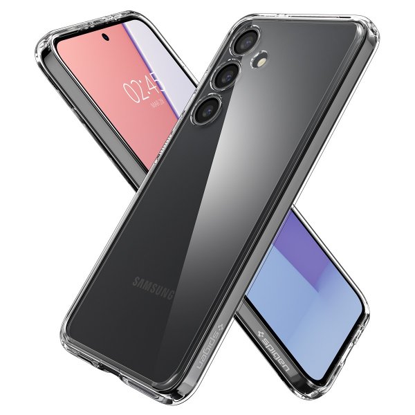 Spigen Samsung Galaxy S24 Deksel Ultra Hybrid Crystal Clear