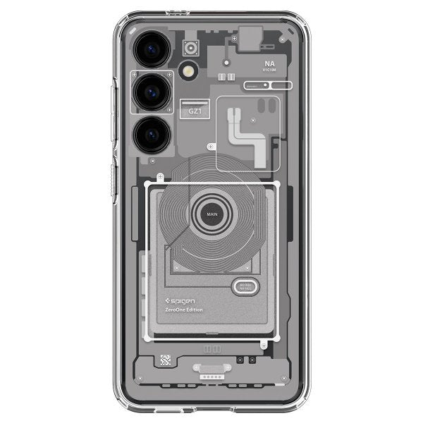 Spigen Samsung Galaxy S24 Deksel Ultra Hybrid Zero One White