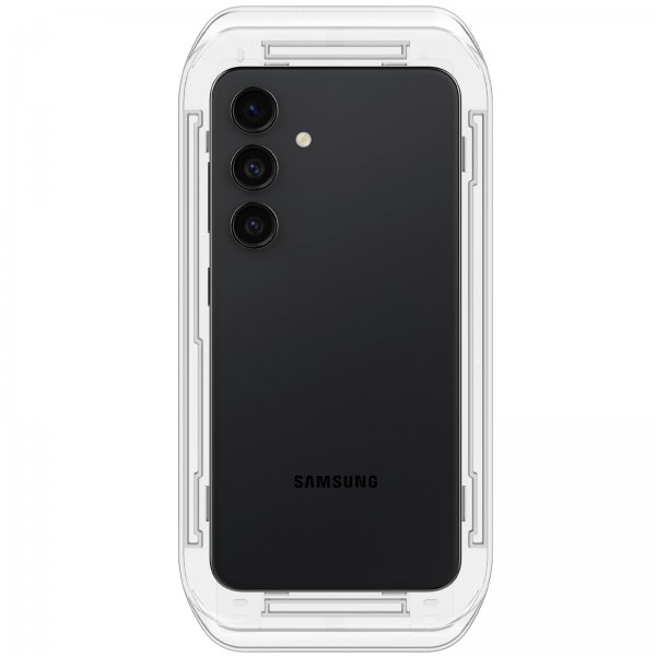 Spigen Samsung Galaxy S24/Galaxy S25 Skjermbeskytter GLAS.tR EZ Fit 2-pakning