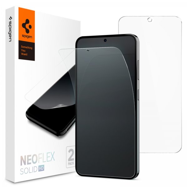Spigen Samsung Galaxy S24 Skjermbeskytter Neo Flex Solid 2-pakning