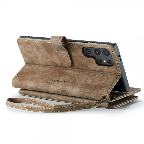 CaseMe Samsung Galaxy S24 Ultra Etui C30 Series Brun