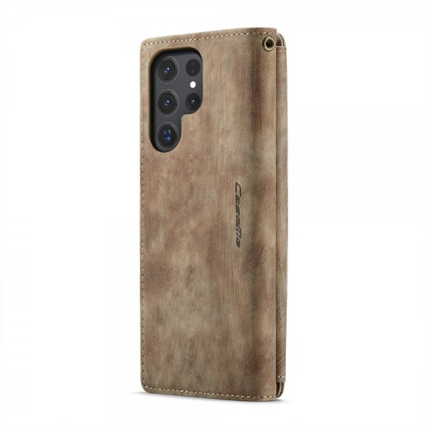 CaseMe Samsung Galaxy S24 Ultra Etui C30 Series Brun