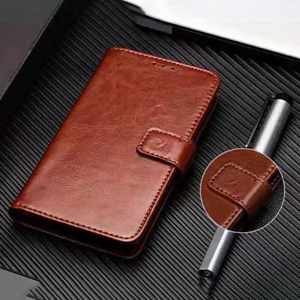 Samsung Galaxy S24 Ultra Etui Skinntekstur Magenta