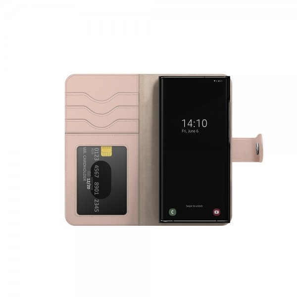 Ideal of Sweden Samsung Galaxy S24 Ultra Etui Magnet Wallet+ Rosa