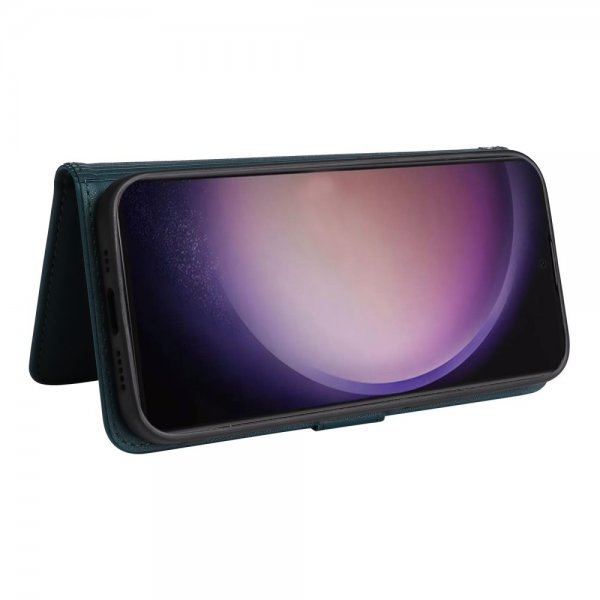Betopnice Samsung Galaxy S24 Ultra Etui Avtagbart Deksel 005 Blå