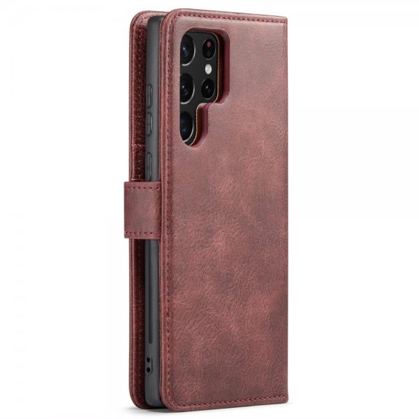 Dg.Ming Samsung Galaxy S24 Ultra Etui Avtagbart Deksel Rød