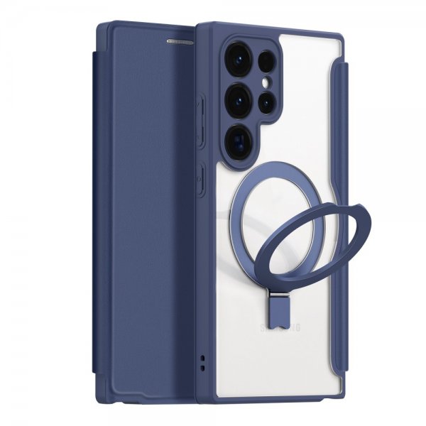 Dux Ducis Samsung Galaxy S24 Ultra Etui Skin X Pro Series Kickstand MagSafe Blå