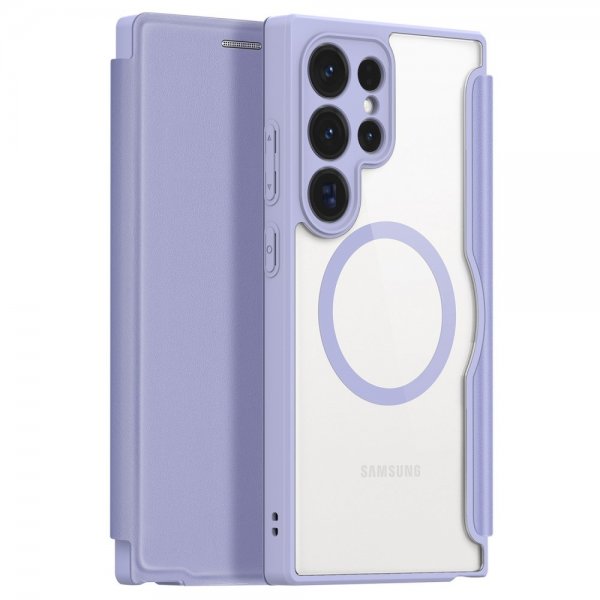 Dux Ducis Samsung Galaxy S24 Ultra Etui Skin X Pro Series MagSafe Lilla