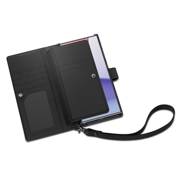 Spigen Samsung Galaxy S24 Ultra Etui Wallet S Plus Svart