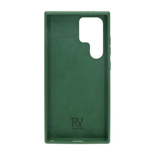 Rvelon Samsung Galaxy S24 Ultra Deksel Silikon Grønn