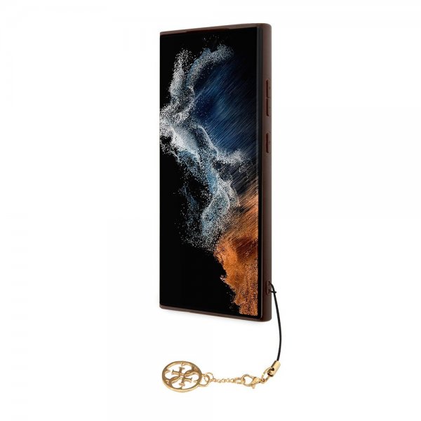 Guess Samsung Galaxy S24 Ultra 4G Charm Brun