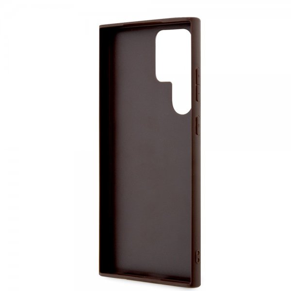 Guess Samsung Galaxy S24 Ultra 4G Metal Logo Brun