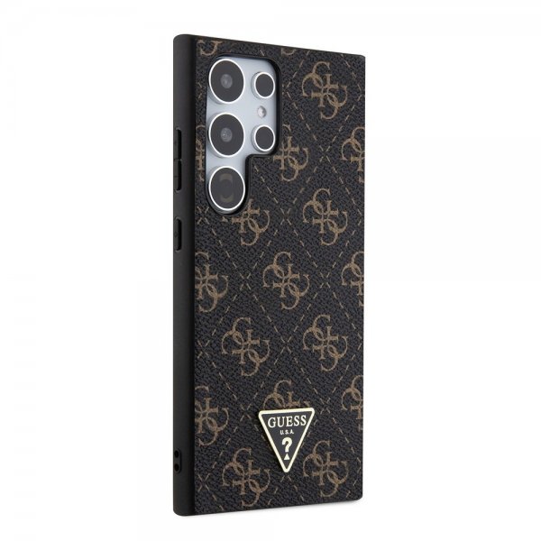 Guess Samsung Galaxy S24 Ultra 4G Print Grained Svart