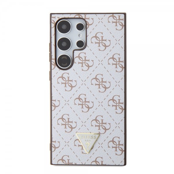 Guess Samsung Galaxy S24 Ultra 4G Print Grained Hvit