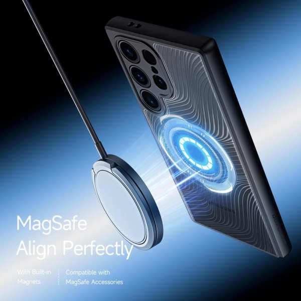 Dux Ducis Samsung Galaxy S24 Ultra Deksel Aimo Series MagSafe Svart