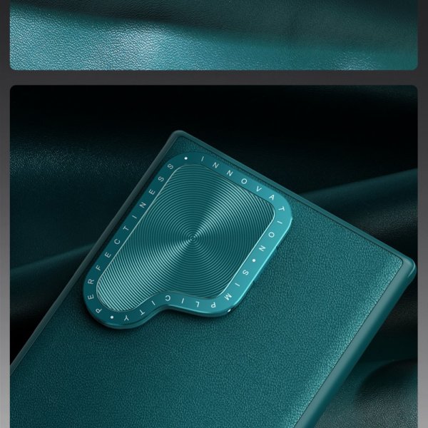 Nillkin Samsung Galaxy S24 Ultra Deksel CamShield Prop Leather Blå