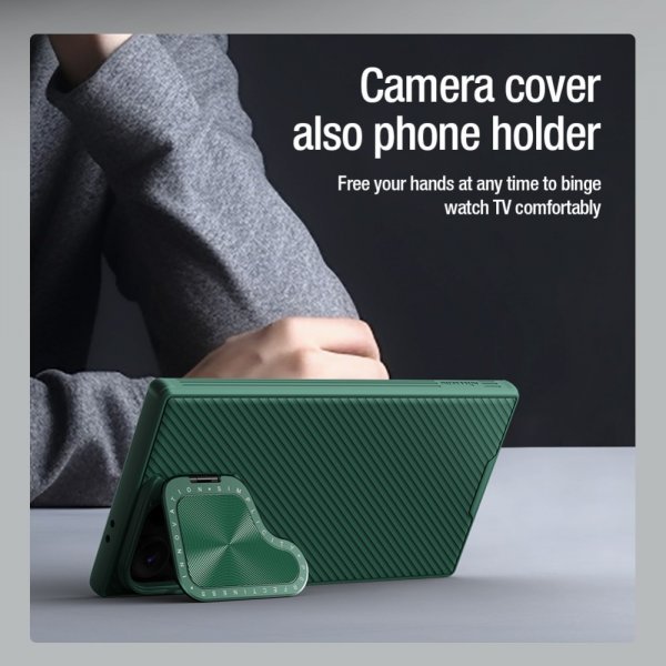 Nillkin Samsung Galaxy S24 Ultra Deksel CamShield Prop MagSafe Blå