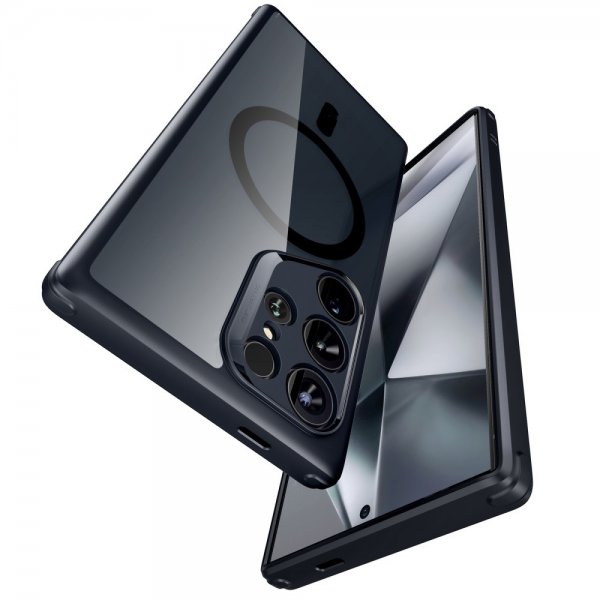 ESR Samsung Galaxy S24 Ultra Deksel Classic Hybrid HaloLock Clear Black