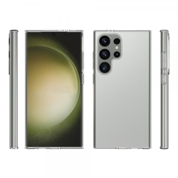 Nordic Covers Samsung Galaxy S24 Ultra Deksel Feather Series Transparent