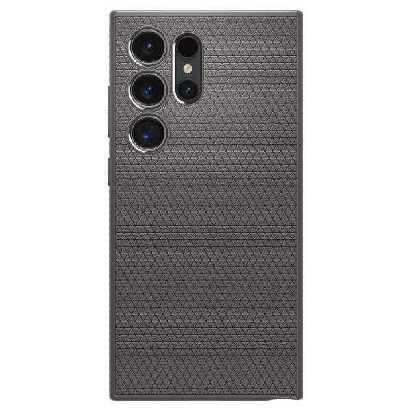 Spigen Samsung Galaxy S24 Ultra Deksel Liquid Air Marble Grey