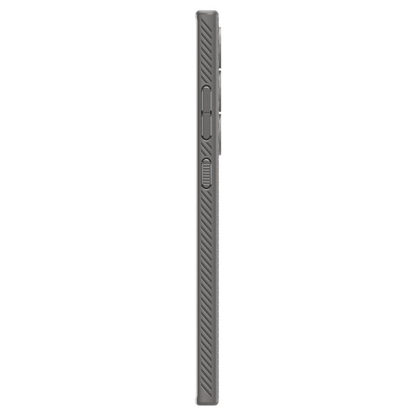 Spigen Samsung Galaxy S24 Ultra Deksel Liquid Air Marble Grey
