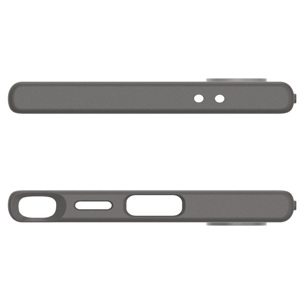 Spigen Samsung Galaxy S24 Ultra Deksel Liquid Air Marble Grey