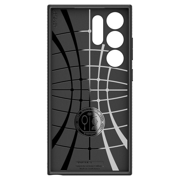Spigen Samsung Galaxy S24 Ultra Deksel Liquid Air Matte Black