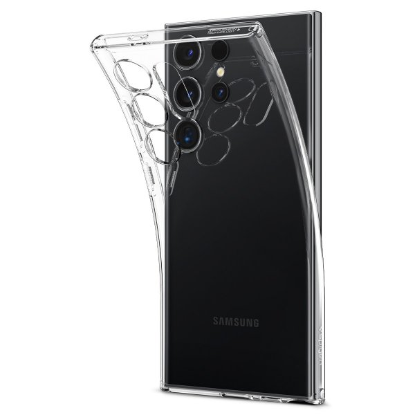 Spigen Samsung Galaxy S24 Ultra Deksel Liquid Crystal Crystal Clear