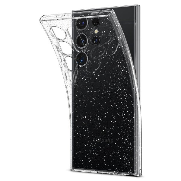 Spigen Samsung Galaxy S24 Ultra Deksel Liquid Crystal Glitter Crystal Quartz