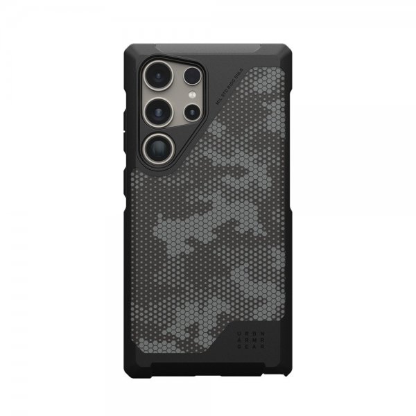 Urban Armor Gear (UAG) Samsung Galaxy S24 Ultra Deksel Metropolis LT MagSafe Micro Hex Camo Graphite