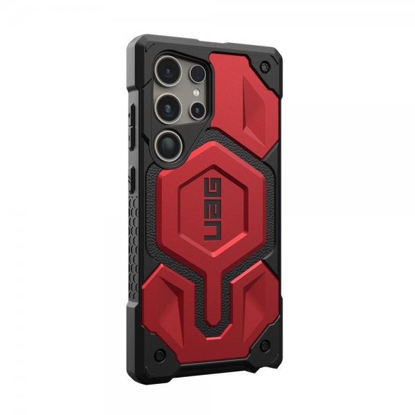 Urban Armor Gear (UAG) Samsung Galaxy S24 Ultra Deksel Monarch Pro MagSafe Crimson