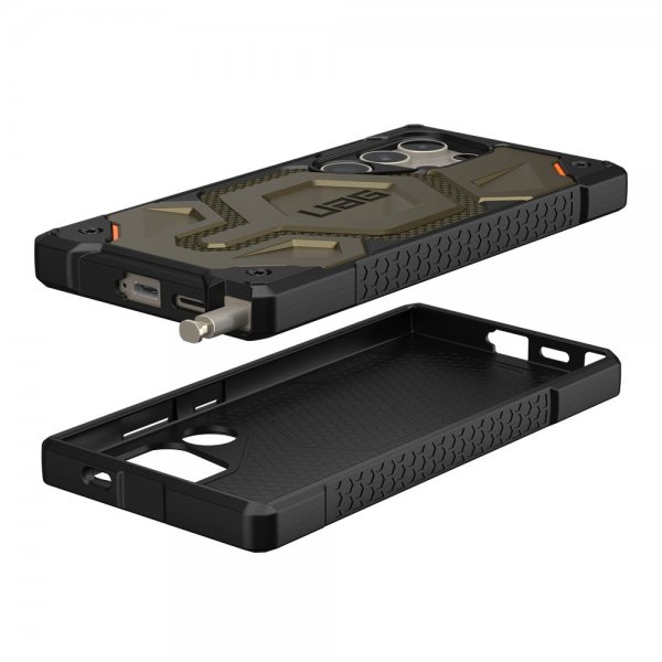 Urban Armor Gear (UAG) Samsung Galaxy S24 Ultra Deksel Monarch Pro MagSafe Element Green