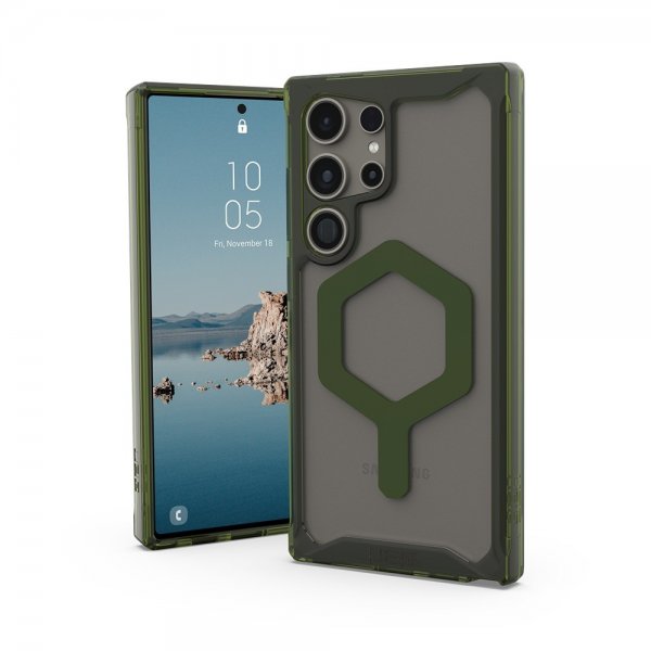 Urban Armor Gear (UAG) Samsung Galaxy S24 Ultra Deksel Plyo Pro MagSafe Ice/Olive