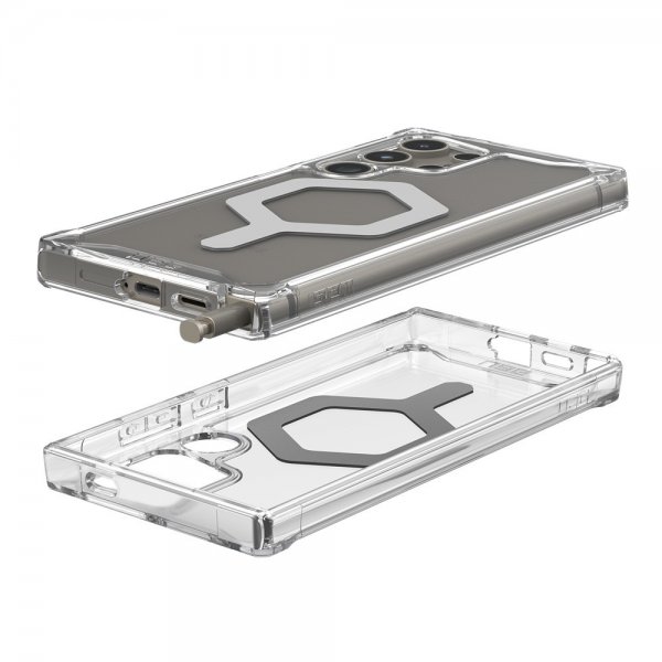 Urban Armor Gear (UAG) Samsung Galaxy S24 Ultra Deksel Plyo Pro MagSafe Ice Sølv