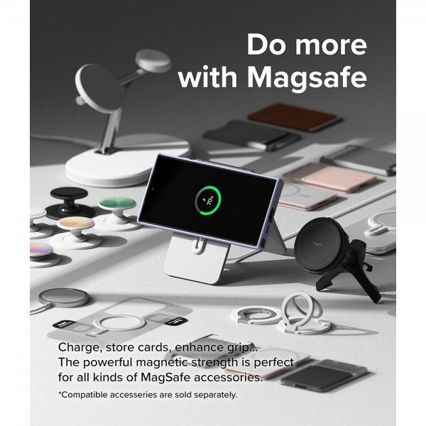 Ringke Samsung Galaxy S24 Ultra Silicone Magnetic Lavendel
