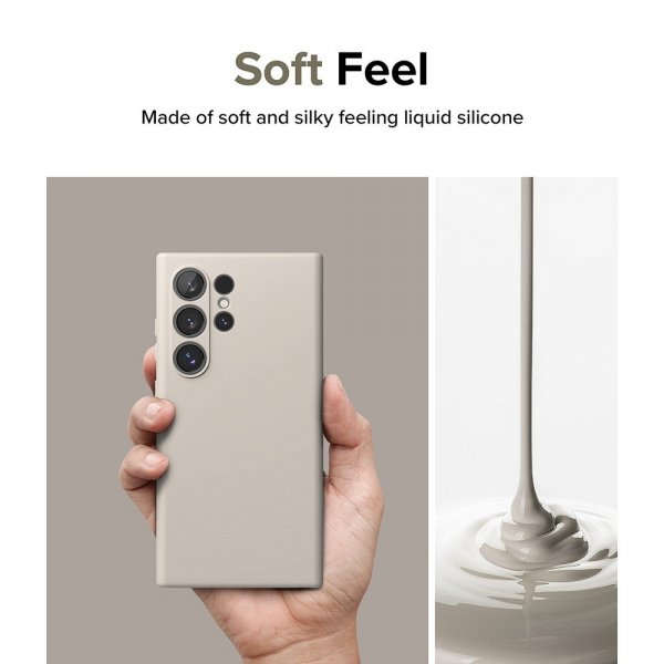 Ringke Samsung Galaxy S24 Ultra Silicone Magnetic Stone