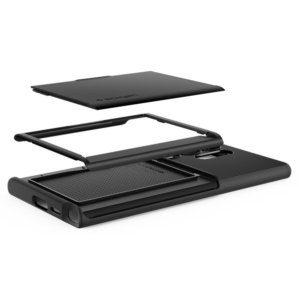 Spigen Samsung Galaxy S24 Ultra Deksel Slim Armor CS Svart