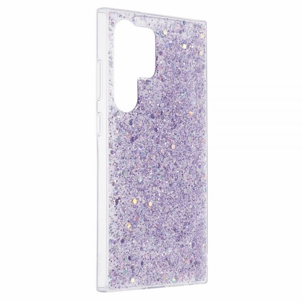 Nordic Covers Samsung Galaxy S24 Ultra Deksel Sparkle Series Lilac Purple