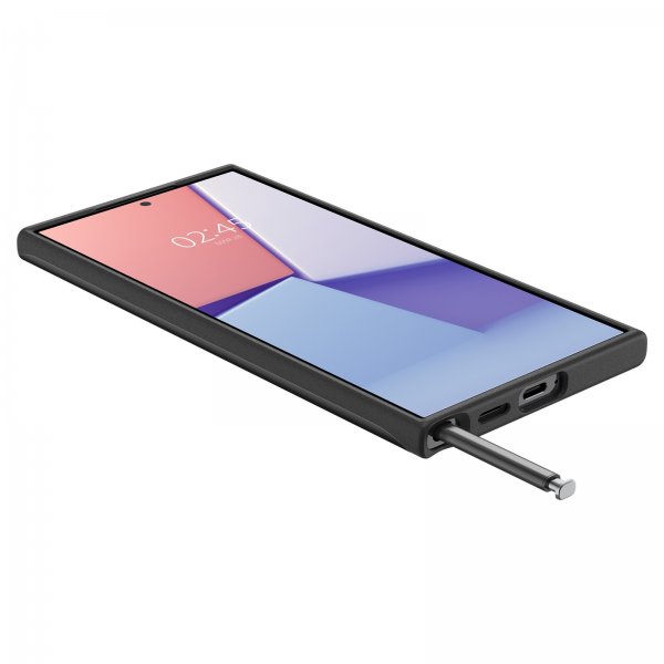 Spigen Samsung Galaxy S24 Ultra Deksel Thin Fit Svart