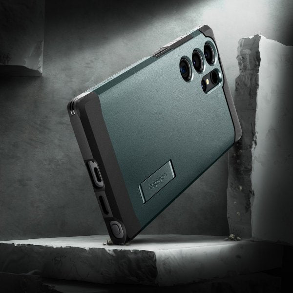 Spigen Samsung Galaxy S24 Ultra Deksel Tough Armor Abyss Green