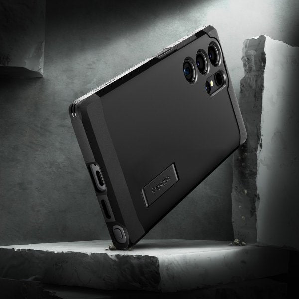 Spigen Samsung Galaxy S24 Ultra Deksel Tough Armor Svart