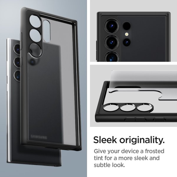 Spigen Samsung Galaxy S24 Ultra Deksel Ultra Hybrid Frost Black