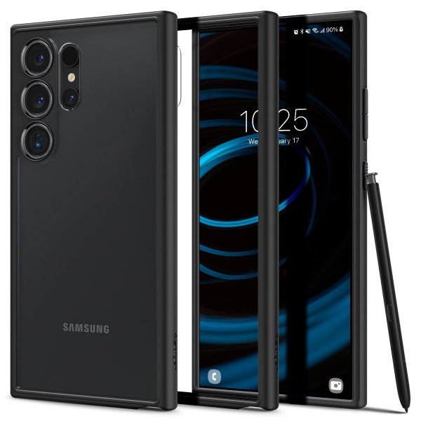 Spigen Samsung Galaxy S24 Ultra Deksel Ultra Hybrid Matte Black