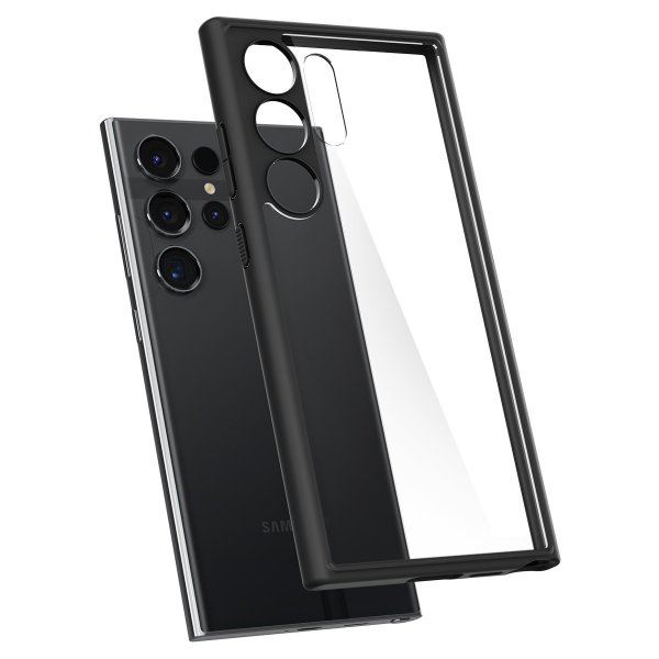 Spigen Samsung Galaxy S24 Ultra Deksel Ultra Hybrid Matte Black