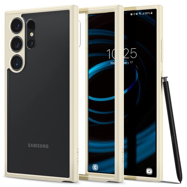 Spigen Samsung Galaxy S24 Ultra Deksel Ultra Hybrid Mute Beige