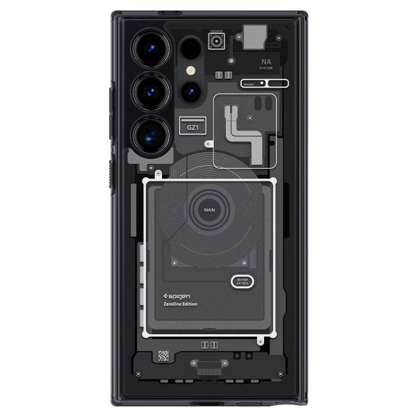 Spigen Samsung Galaxy S24 Ultra Deksel Ultra Hybrid Zero One