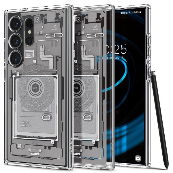 Spigen Samsung Galaxy S24 Ultra Deksel Ultra Hybrid Zero One White