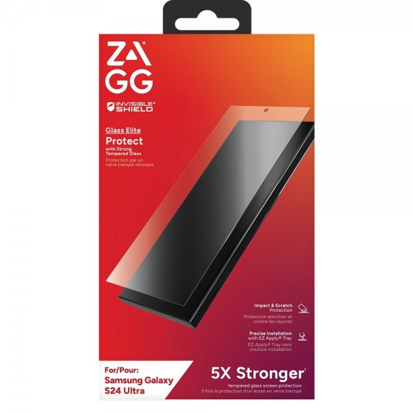 Zagg InvisibleShield Samsung Galaxy S24 Ultra Skjermbeskytter Glass Elite